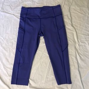 Lululemon Fast and Free Crop, barely worn